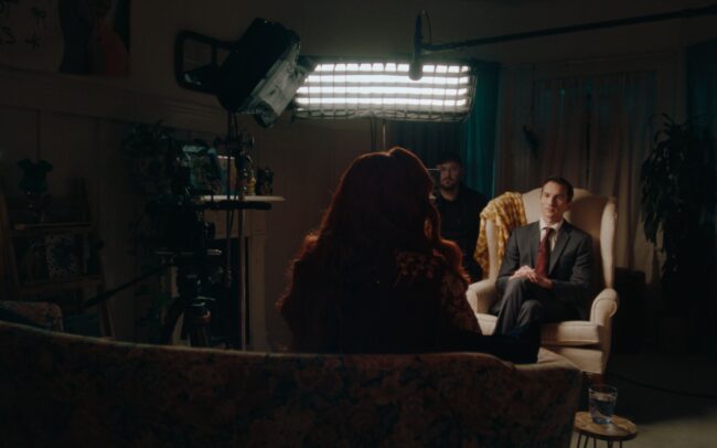 film still from After What Happened At the Library