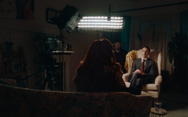 film still from After What Happened At the Library