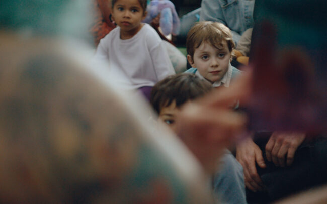 film still from After What Happened At the Library