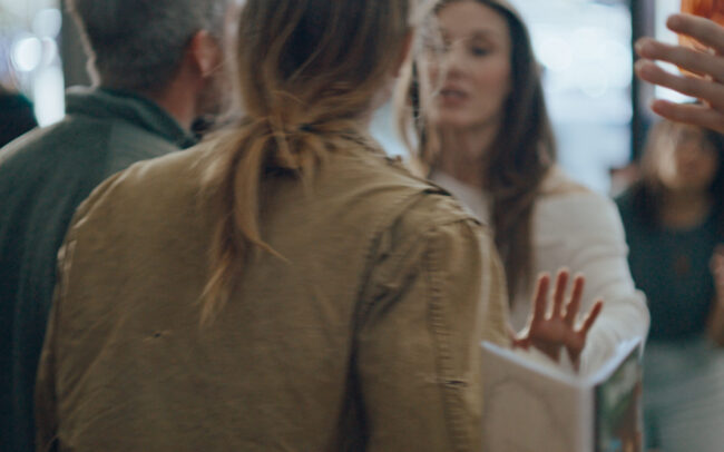 film still from After What Happened At the Library