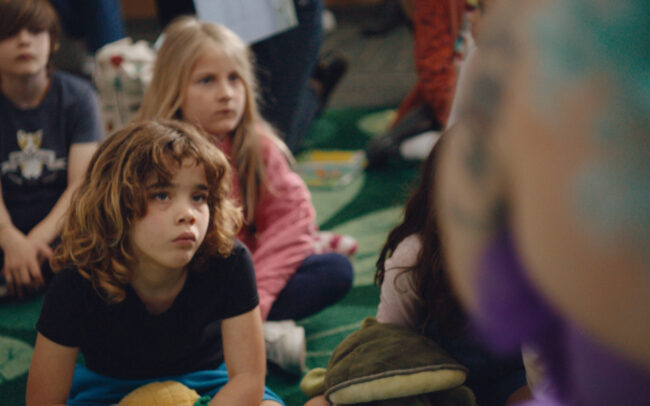 film still from After What Happened At the Library